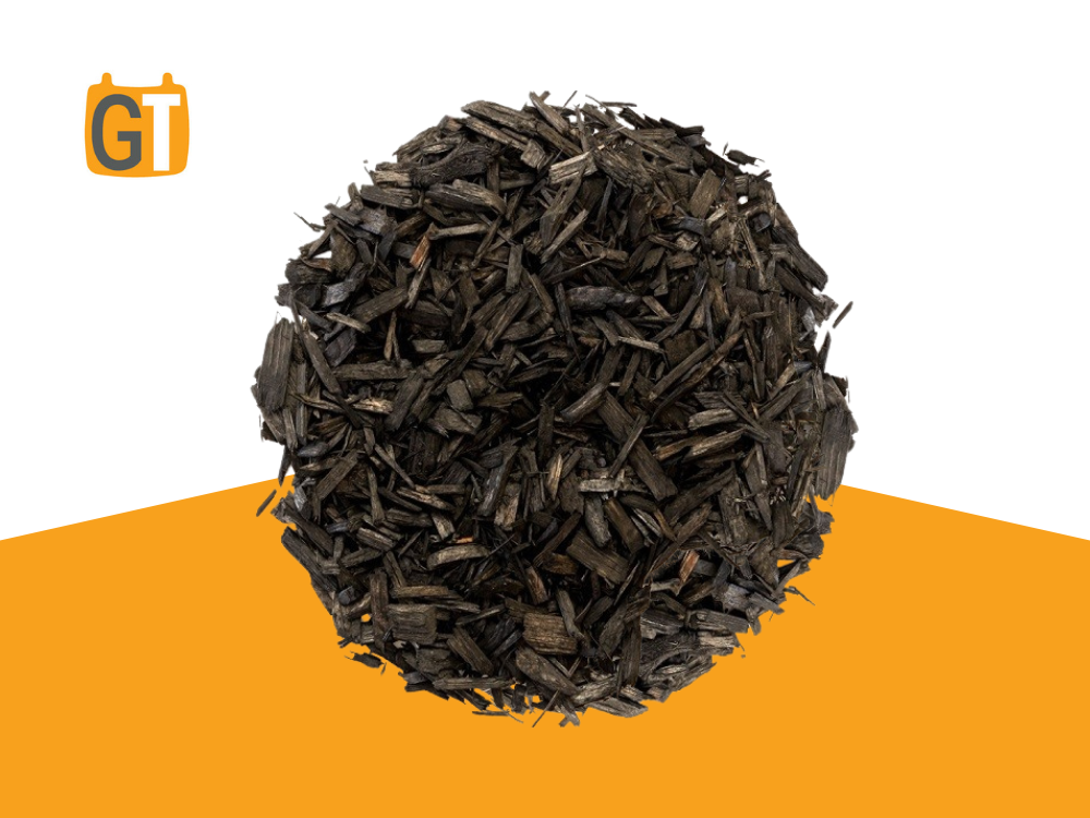 Black Coloured Woodchips