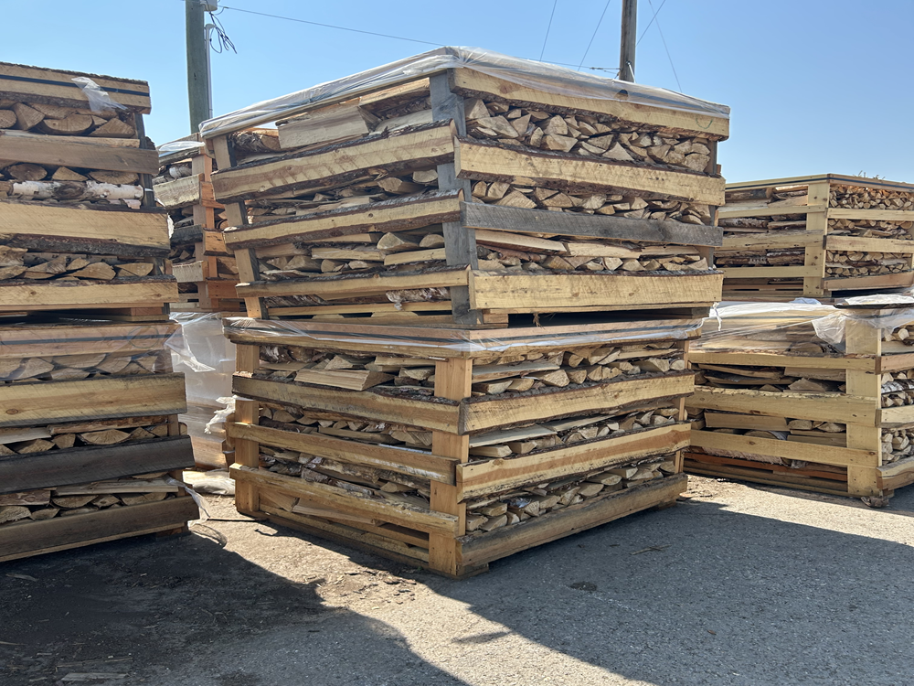 Seasoned BC Birch Firewood Half Cord