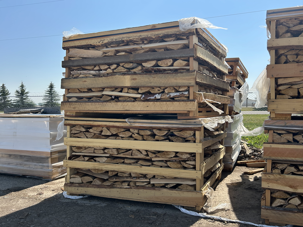 Seasoned BC Birch Firewood Half Cord