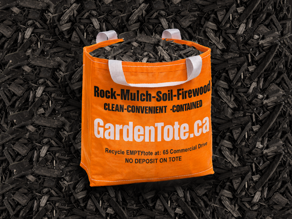 Black Coloured Woodchip