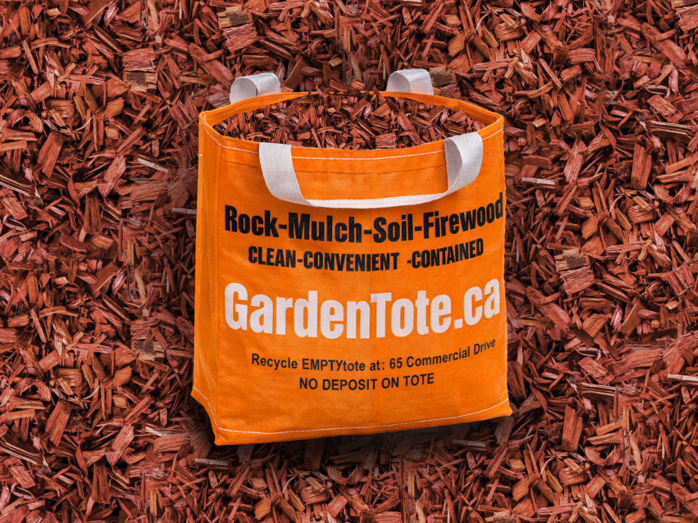 Red Coloured Woodchip