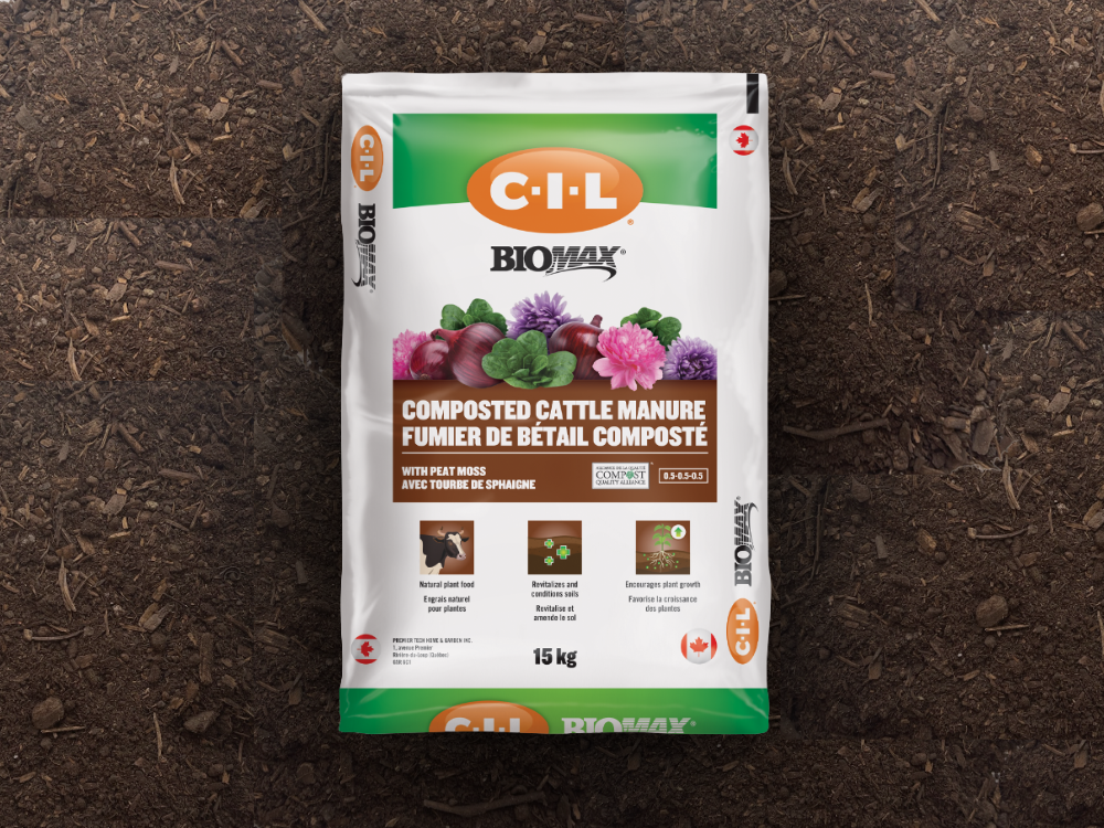 C-I-L BIOMAX™ Composted Cattle Manure - 5 Pack
